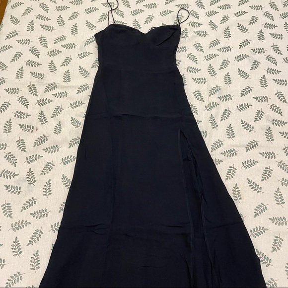 ❤️Reformation Juliette Dress Black - Picture 6 of 8